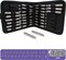 The Beadsmith Steel Alphabet Stamps - Metal Elements - Uppercase Gothic Font - A-Z Letters Plus “&” Symbol - Storage Case Included - Used for Stamping & Personalizing Soft Metals